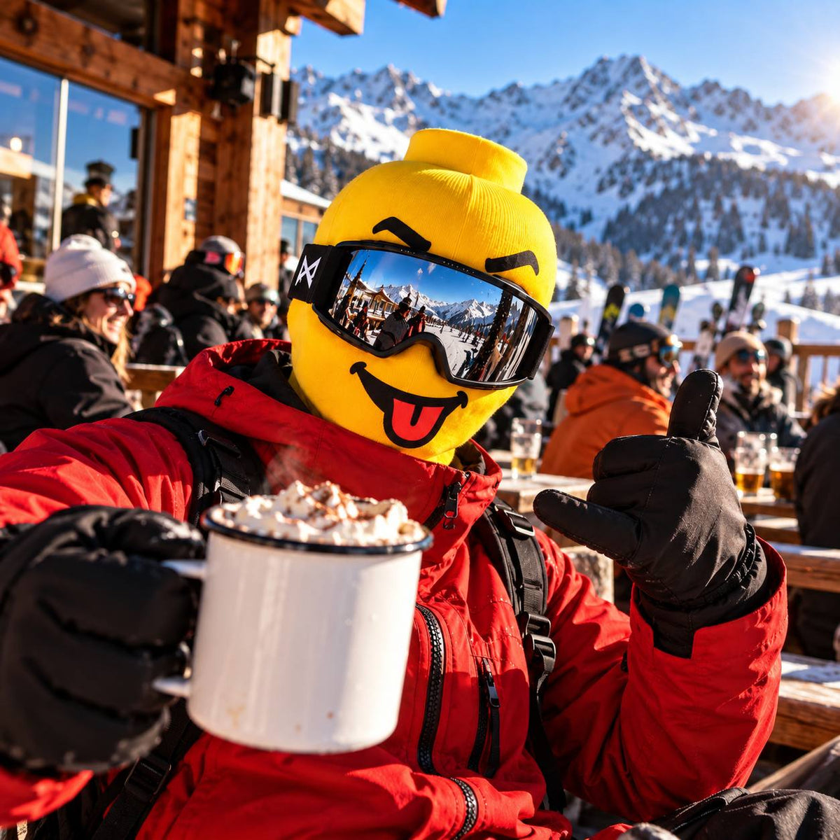 Funny 3D Face Balaclava - Full Face Ski Mask