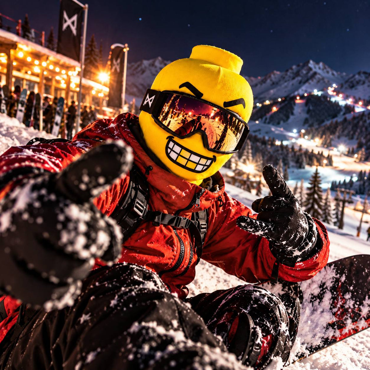 Funny 3D Face Balaclava - Full Face Ski Mask
