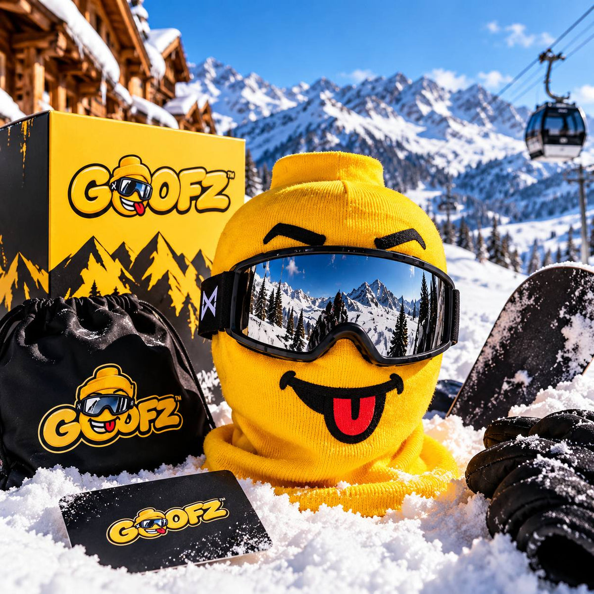 Funny 3D Face Balaclava - Full Face Ski Mask